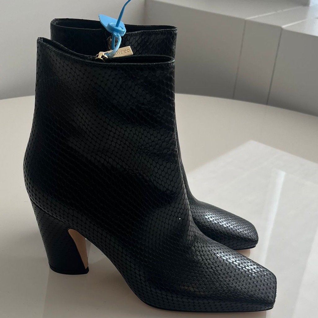Jimmy Choo Python Boots 38